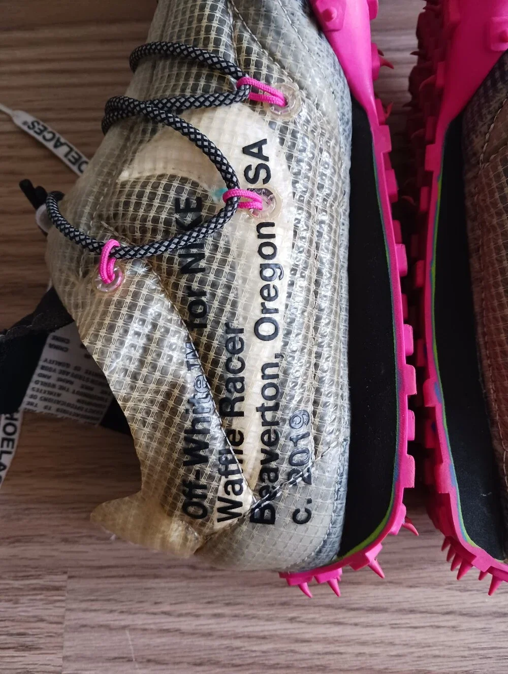 Nike x Off White Waffle Racer Sneajers Size US 11, ER 43, UK 8.5